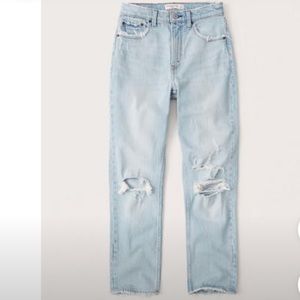 Abercrombie High Rise Mom Jeans